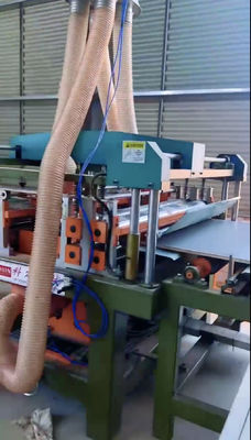 calidad  Four Sides Edge Trimming Saw Short Cycle Hot Press Machine 4X8 4X9 4X10 fábrica