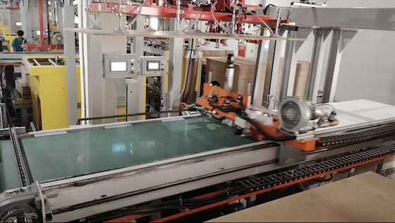 comprar Máquina de prensado por calor caliente de circuito corto de tabla artificial 4*8 pies online manufacture