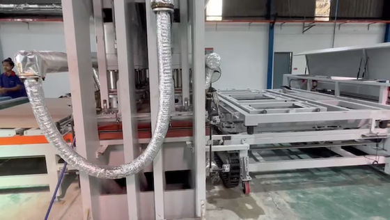 comprar 4X8 Máquina de prensado en caliente de ciclo corto de madera contrachapada de melamina laminada 1800 toneladas online manufacture