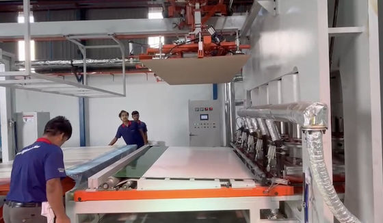comprar 1200T laminado de cartón de alquitrán de ciclo corto laminado de papel de prensa en caliente online manufacture