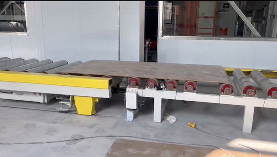 comprar 1600 toneladas Mdf Presión en caliente de ciclo corto Línea de prensado de ciclo corto Área de piso 17 m online manufacture