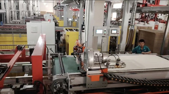 comprar Máquina de prensado de laminado de madera contrachapada de 20 kW Máquina de prensado en caliente para tablero de partículas online manufacture