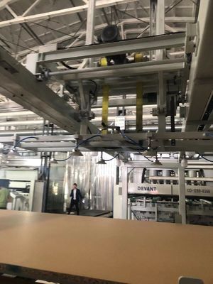 comprar Melamina laminadora de cartón Mdf Presión en caliente para 80 hojas por hora online manufacture