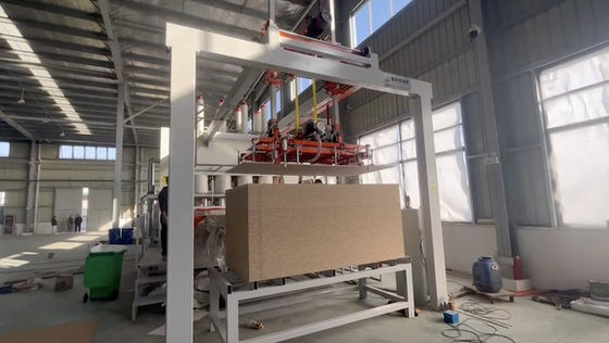 Máquina de prensado en caliente de melamina de ciclo corto de 1200 toneladas para cartón de fibra de densidad media