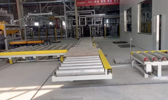 MDF cartón artificial de ciclo corto de laminación de prensa de prensa caliente máquina de laminación fotográfica