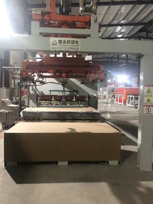 Prensa automática de laminado de MDF de ciclo corto con prensas calientes de ciclo corto 4X10