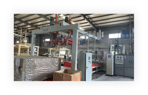Máquina de prensado en caliente de doble cara de melamina de ciclo corto para laminado de madera contrachapada de cartón de chip MDF