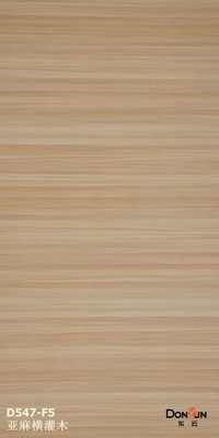 0.4mm Grano de madera prensado en caliente Melamina película decorativa Impregnado de papel para muebles