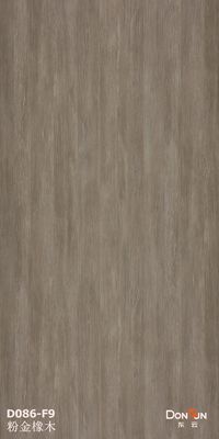 Muebles de madera de grano de papel de contacto decorativo rollo de doble lado revestimiento